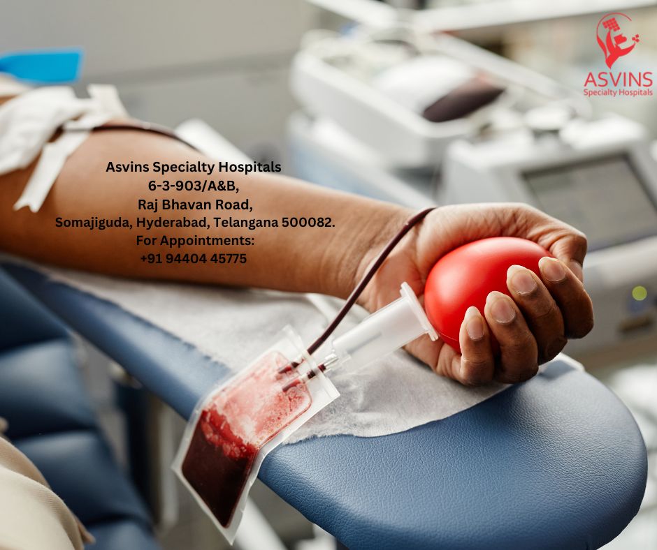 what is the role of a cancer treatment center in blood transfusion